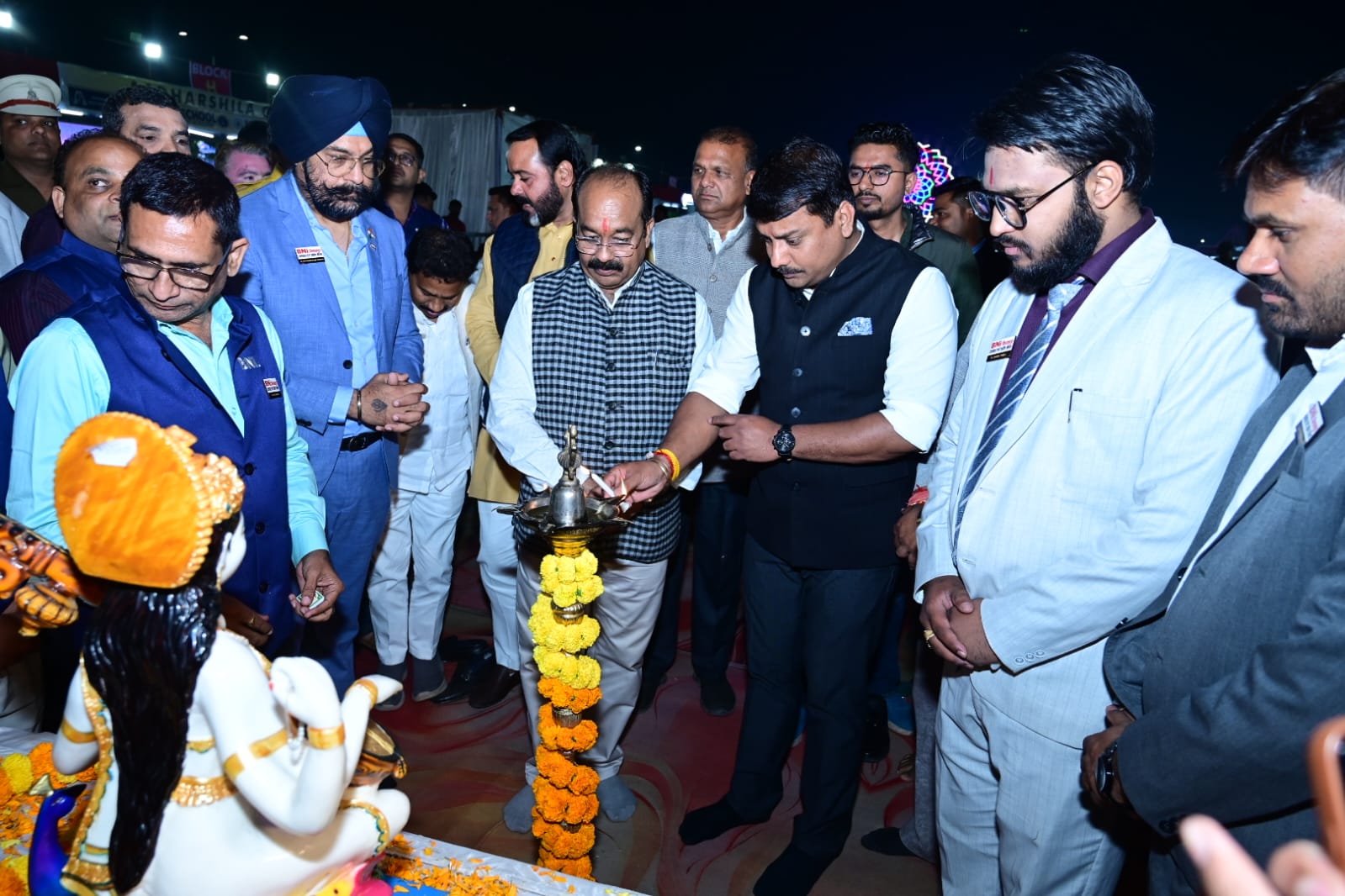 बीएनआई बिलासपुर व्यापार एवं उद्योग मेला का भव्य शुभारंभ  सम्मान,